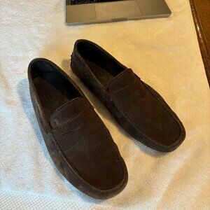 Tod's Gommino Suede Driving Loafers - Size 9 - Purchased in Dubai Mall